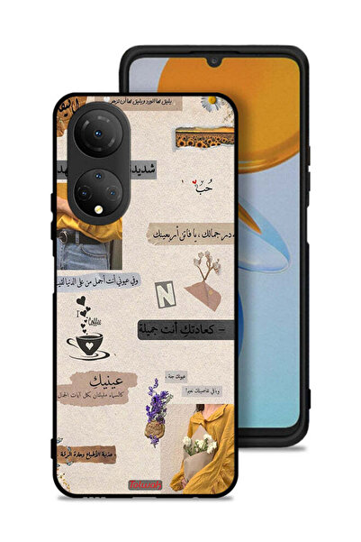 Tolwak غطاء حماية لهاتف Honor X7 بعبارات حب باللغة العربية