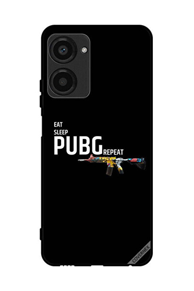 Covernex غطاء حماية لجهاز Realme 10 Pro Eat Sleep Pubg Repeat