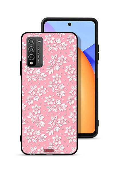 Tolwak Honor 10X Lite Protective Case Cover Flowers Background Pattern