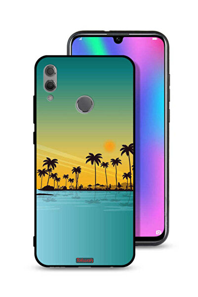 Tolwak غطاء حماية لهاتف Honor 10 Lite بتصميم فن تجريدي