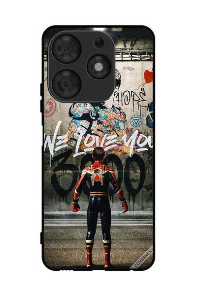 Covernex غطاء حماية لهاتف تكنو سبارك 10 برو نحن نحبك