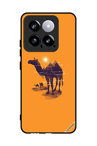Covernex غطاء حماية لهاتف شاومي 14 - ألوان الجمل والشمس