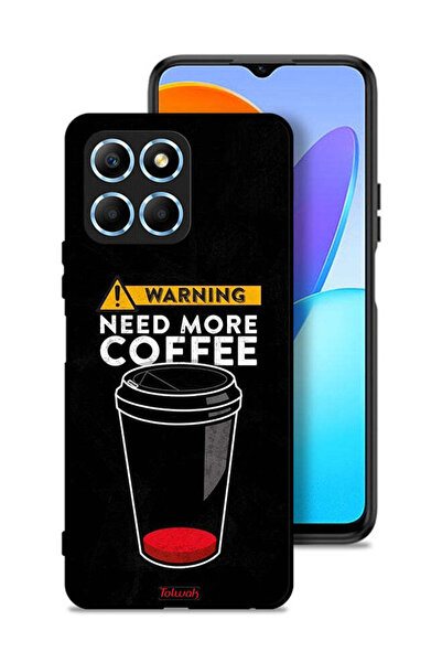 Tolwak غطاء حماية لهاتف Honor X6 - هل تحتاج إلى المزيد من القهوة؟
