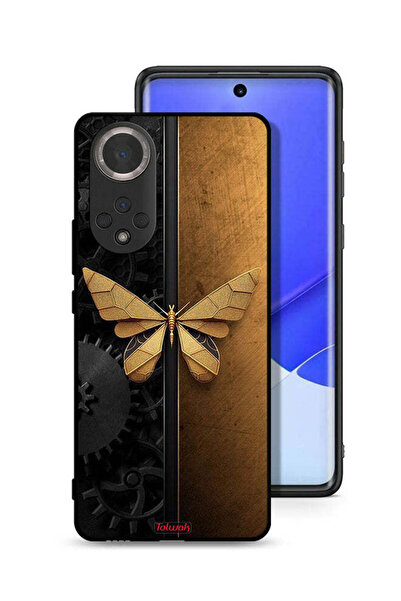 Tolwak غطاء حماية لهاتف Honor 50 بتصميم فراشة فولاذية