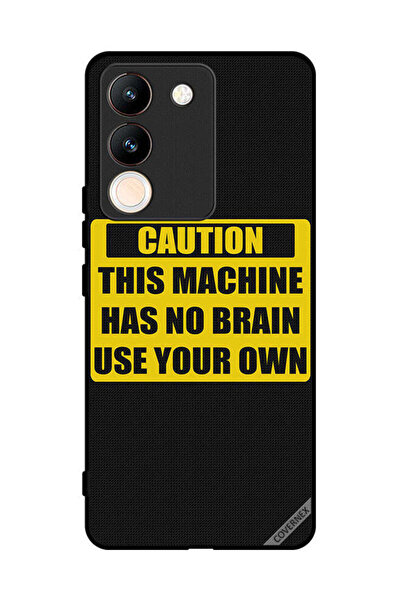 Covernex غطاء حماية لهاتف vivo V29e تحذير: هذا الجهاز لا يحتوي على دماغ استخد...