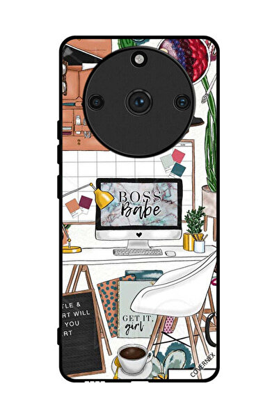 Covernex غطاء حماية لهاتف Realme 11 Pro Plus - مشبك فني من Boss Babe