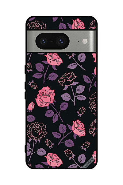 Covernex غطاء حماية لهاتف Google Pixel 8 - زهور باستيل جوث