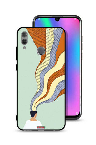 Tolwak غطاء حماية لهاتف Honor 10 Lite بتصميم فني من Data In Mind