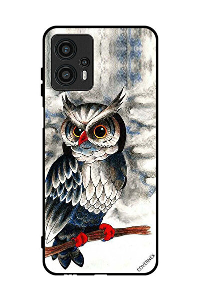 Covernex غطاء حماية لهاتف موتورولا موتو جي 13 - رسم بومة