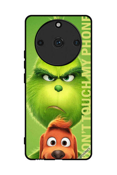 Covernex غطاء حماية لهاتف Realme 11 Pro Plus مطبوع عليه عبارة "لا تلمس هاتفي ...