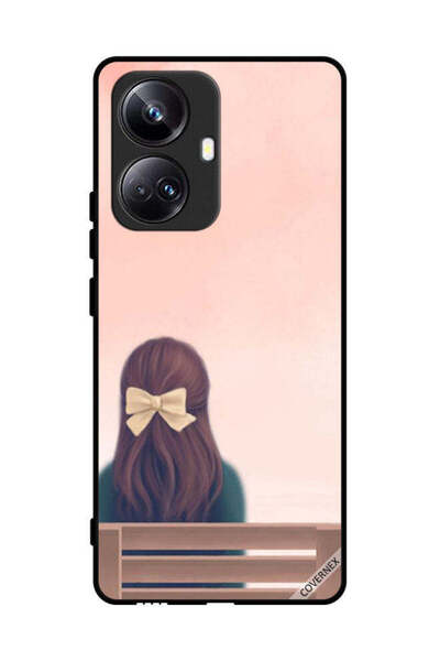 Covernex غطاء حماية لهاتف Realme 10 Pro Plus فتاة لطيفة وحيدة