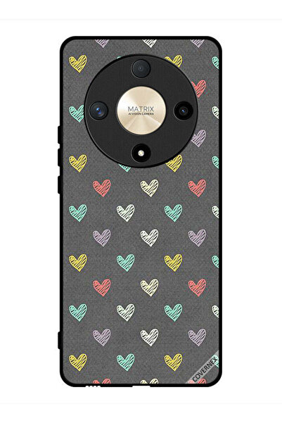 Covernex غطاء حماية لهاتف Honor X9b بنقشة قلوب صغيرة