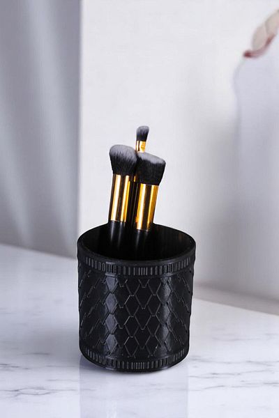 Evene Organizer μακιγιάζ Θήκη για πινέλο μακιγιάζ Organizer Organizer Μαύρο Χρώμα Μοντέλο 87