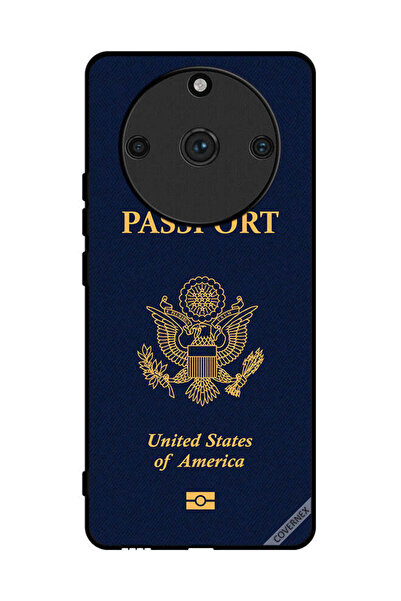 Covernex غطاء حماية لهاتف Realme 11 Pro بنمط جواز السفر الأمريكي