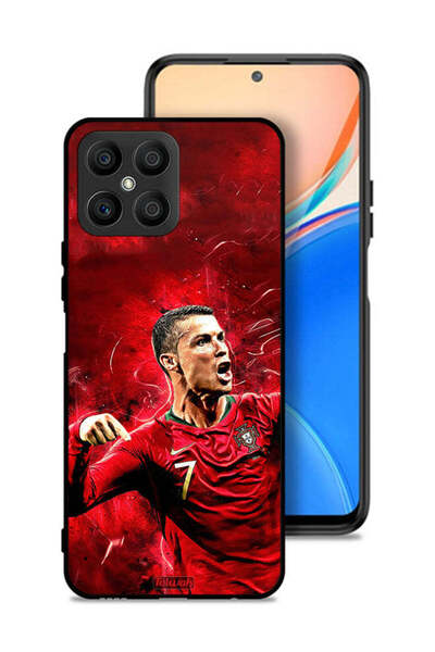 Tolwak غطاء حماية لهاتف Honor X8 4G كريستيانو رونالدو