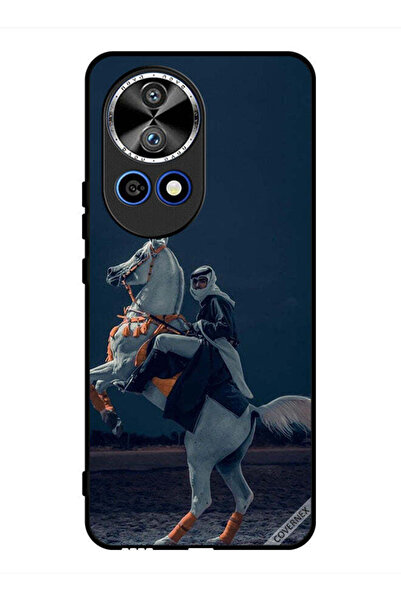 Covernex غطاء حماية لهاتف هواوي نوفا 12 برو - شاب على حصان