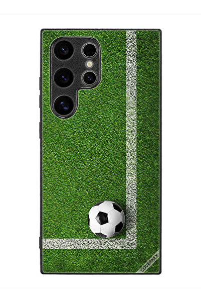 Covernex غطاء حماية لهاتف سامسونج جالاكسي S24 ألترا - كرة قدم في الزاوية
