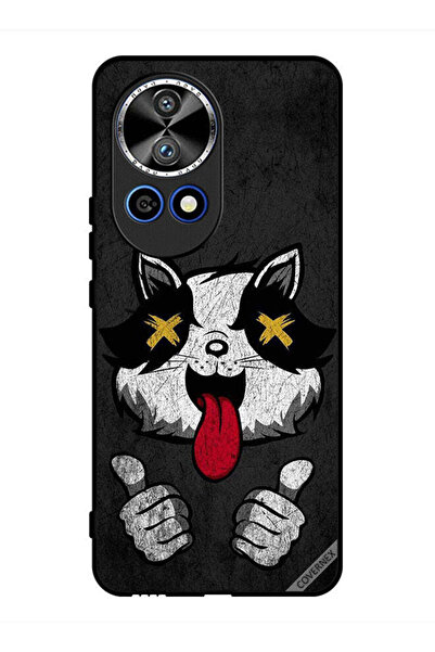 Covernex غطاء حماية لهاتف هواوي نوفا 12 برو - قطة مارشميلو