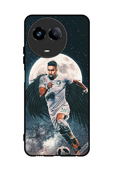 Covernex غطاء حماية لهاتف ريلمي 11 5G سالم الدوسري يحمل كرة قدم