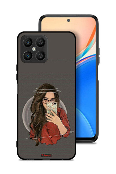 Tolwak غطاء حماية لهاتف Honor X8 4G لالتقاط صور سيلفي