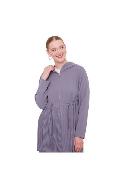 Levidor Double Suit with Gathered Waist and Pleated Detail