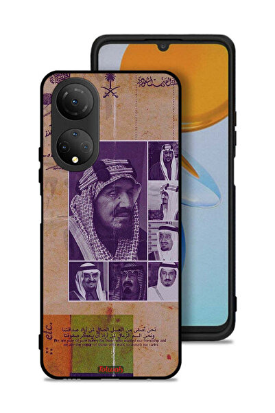 Tolwak غطاء حماية لهاتف Honor X7 - صور قديمة لملوك السعودية