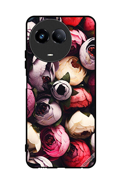 Covernex غطاء حماية لهاتف Realme 11 5G - وردي داكن مخروطي