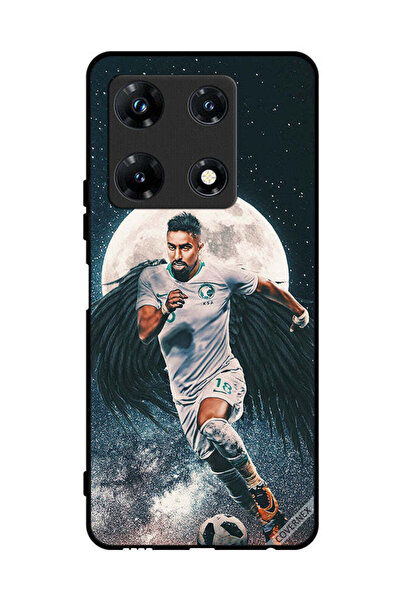 Covernex غطاء حماية لهاتف إنفينيكس نوت 30 برو سالم الدوسري يحمل كرة قدم
