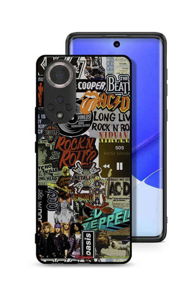 Tolwak غطاء حماية لهاتف Honor 50، تحيا موسيقى الروك أند رول
