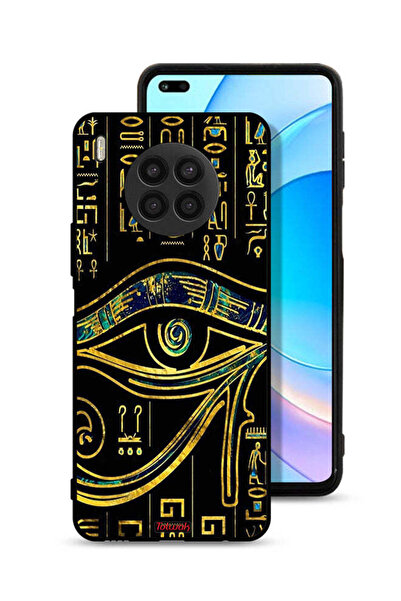 Tolwak غطاء حماية لهاتف Honor 50 Lite بتصميم عين فنية