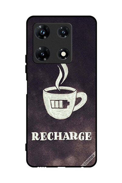 Covernex غطاء حماية لهاتف Infinix Note 30 Pro Coffee Recharge