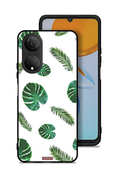 Tolwak غطاء حماية لهاتف Honor X7 بنقشة ريش فنية