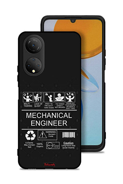 Tolwak غطاء حماية لهاتف Honor X7 - ملصق مهندس ميكانيكي