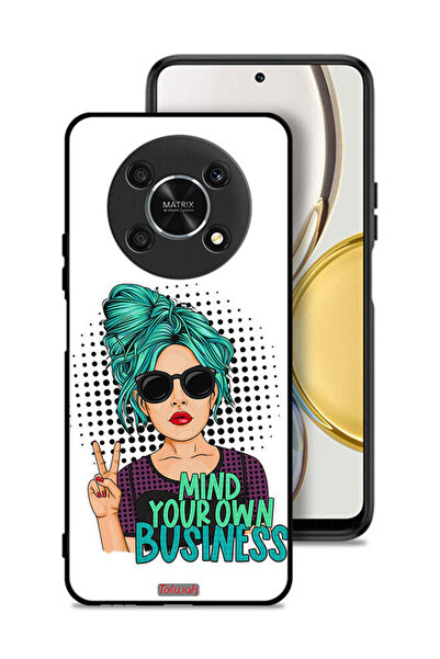 Tolwak Honor X9 5G Protective Case Cover Mind Your Own Business