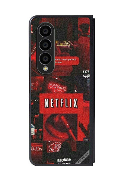 Covernex غطاء حماية لهاتف سامسونج جالاكسي زد فولد 4 من نيتفليكس