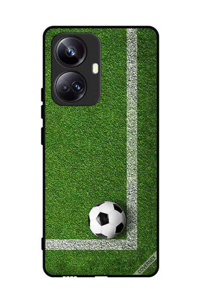 Covernex غطاء حماية لهاتف Realme 10 Pro Plus مع كرة قدم في الزاوية