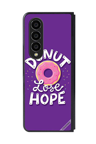 Covernex غطاء حماية لهاتف سامسونج جالاكسي زد فولد 4، خلفية دونات لوز هوب