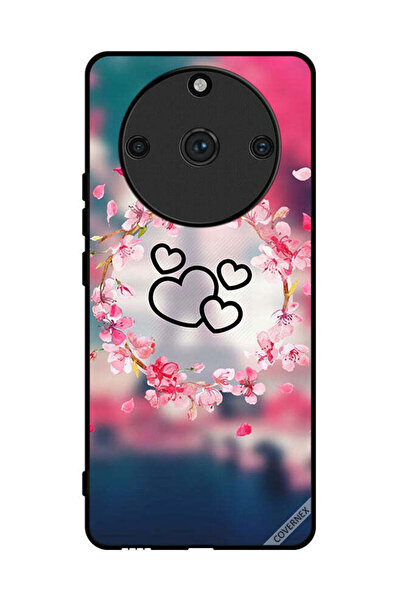 Covernex غطاء حماية لهاتف Realme 11 Pro مع مشبك فني على شكل قلوب