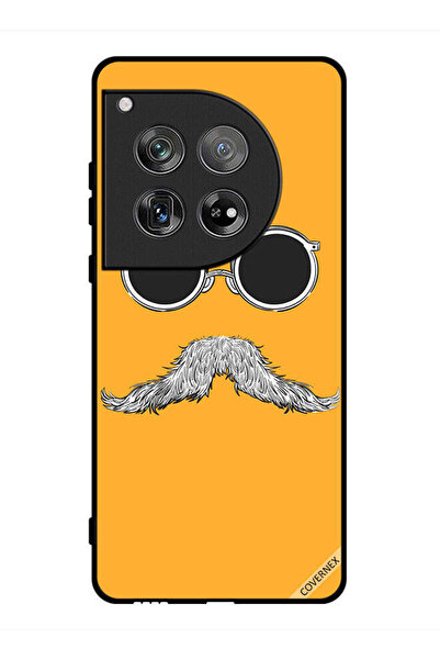 Covernex غطاء حماية لهاتف OnePlus 12 مع نظارات وفن الشارب