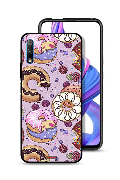 Tolwak غطاء حماية لهاتف Honor 9X (الصين) برسومات دونات