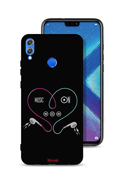 Tolwak غطاء حماية لهاتف Honor 8X مع موسيقى