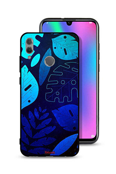 Tolwak غطاء حماية لهاتف Honor 10 Lite بنقشة أوراق الشجر