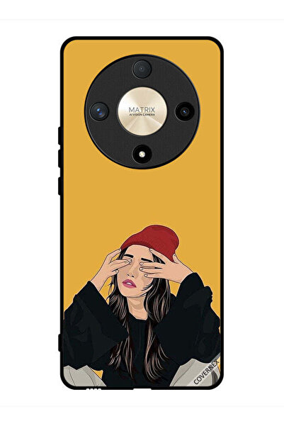 Covernex غطاء حماية لهاتف Honor X9b - فن الفتاة الحزينة