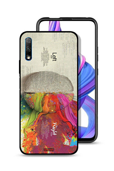 Tolwak غطاء حماية لهاتف Honor 9X (الصين) - عمل فني تجريدي لعلم الدماغ