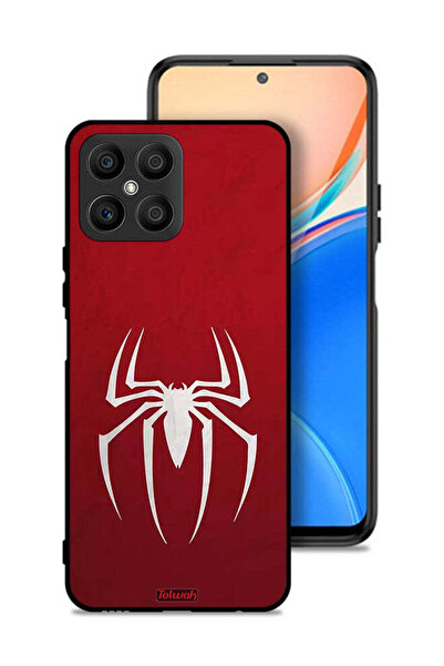 Tolwak Honor X8 4G Protective Case Cover Spider Icon