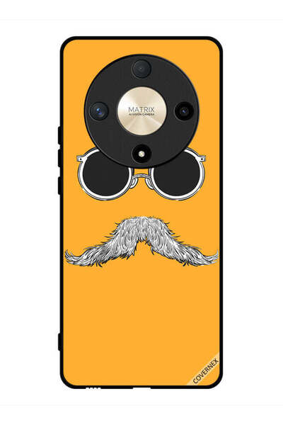 Covernex غطاء حماية لهاتف Honor X9b - نظارات وشارب - فن