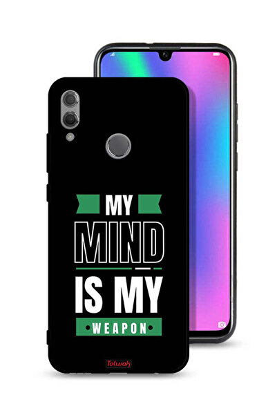 Tolwak غطاء حماية لهاتف Honor 10 Lite بعبارة "عقلي هو عقلي"
