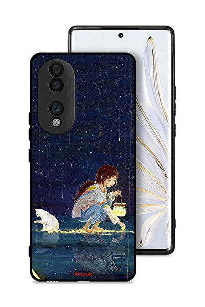 Tolwak غطاء حماية لهاتف Honor 70 برسومات نجوم فنية