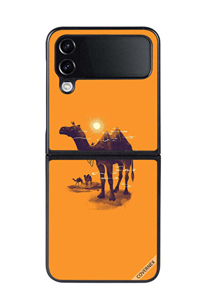 Covernex غطاء حماية لهاتف سامسونج جالاكسي زد فليب 4 - فن الجمال والشمس