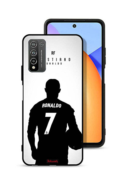 Tolwak غطاء حماية لهاتف Honor 10X Lite بقناع كريستيانو رونالدو